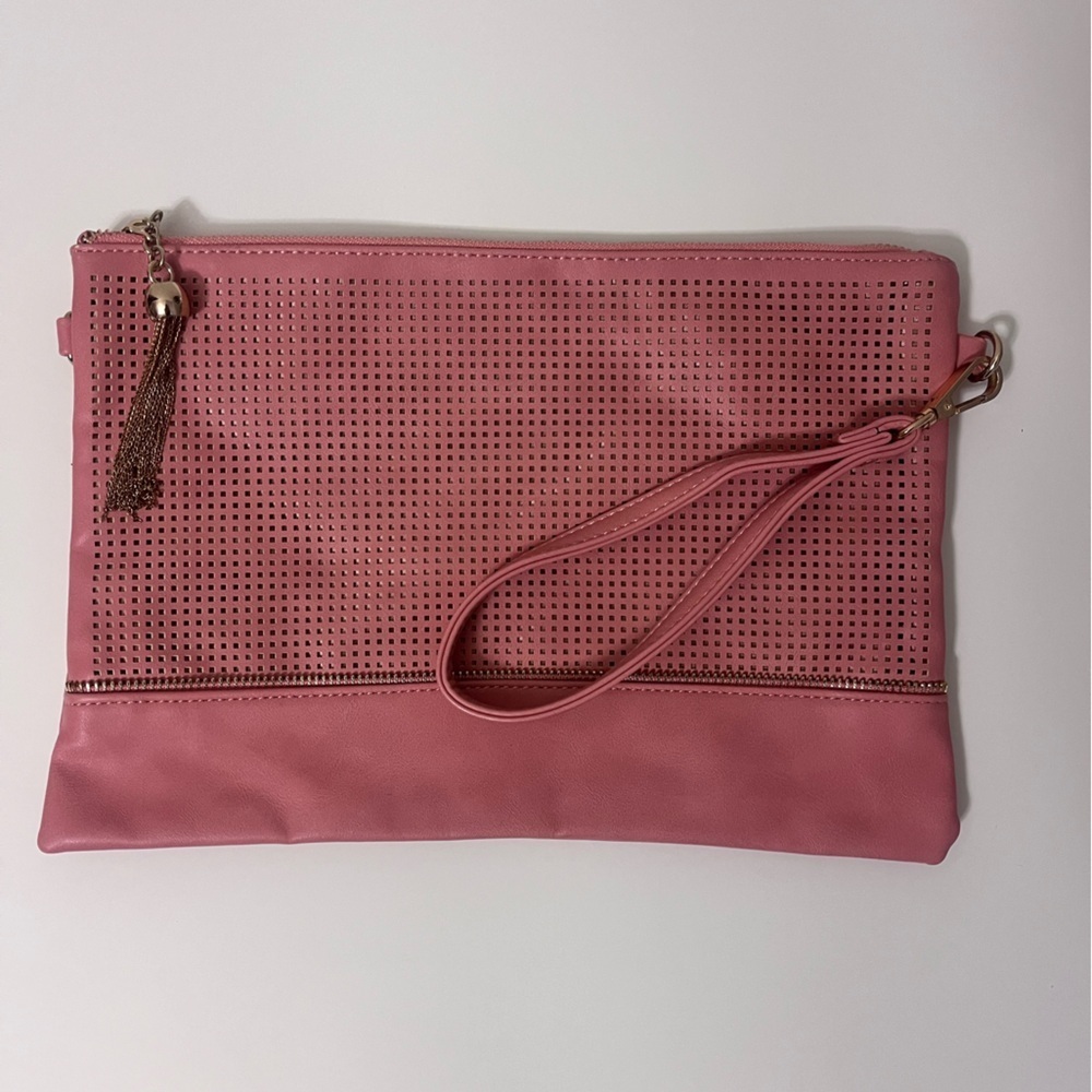 Pink Clutch handbag Medium Large